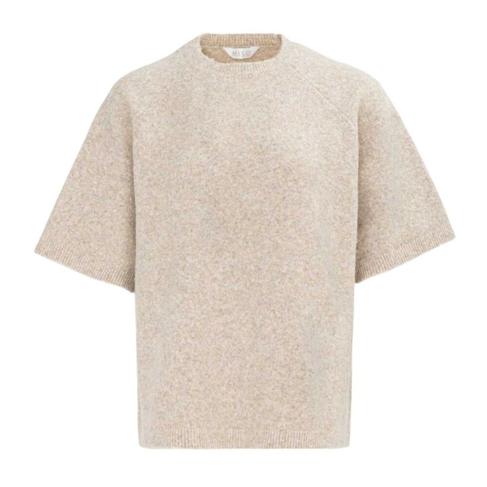 Miso Womens/Ladies Knitted Top / Gray